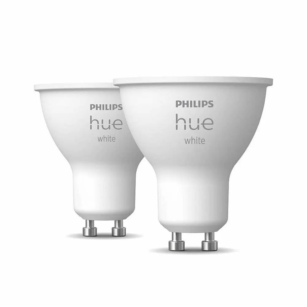 Luminaires Philips Led Gu10 5,2 Watt 2700 Kelvin 400 Lumen Philips Hue White