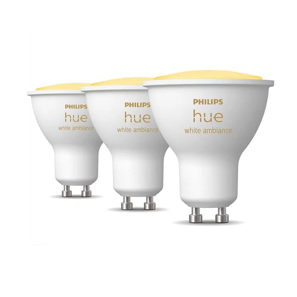 Luminaires Philips Led Gu10 5 Watt 2200 - 6500 Kelvin 250 Lumen Philips Hue White Ambiance