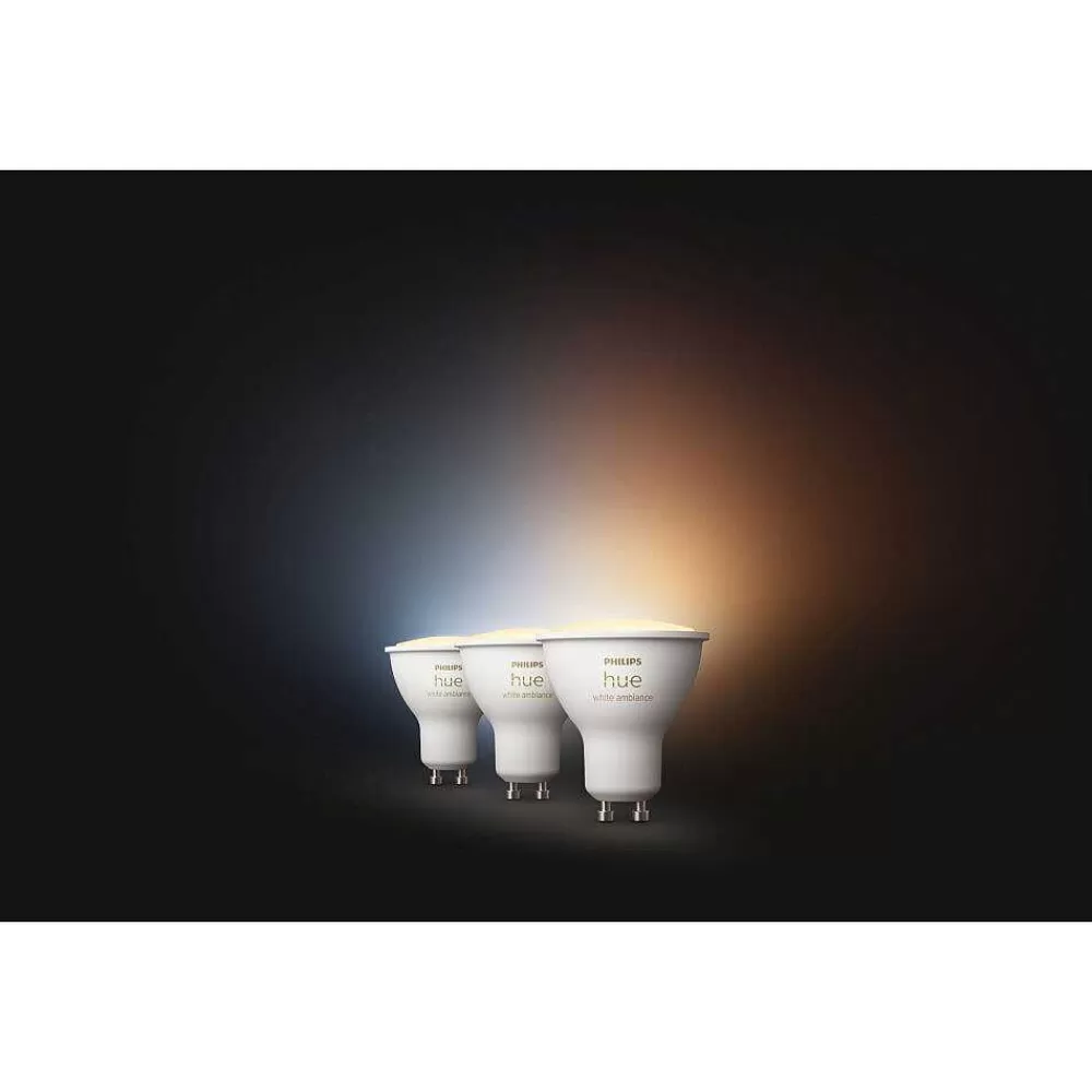 Luminaires Philips Led Gu10 5 Watt 2200 - 6500 Kelvin 250 Lumen Philips Hue White Ambiance