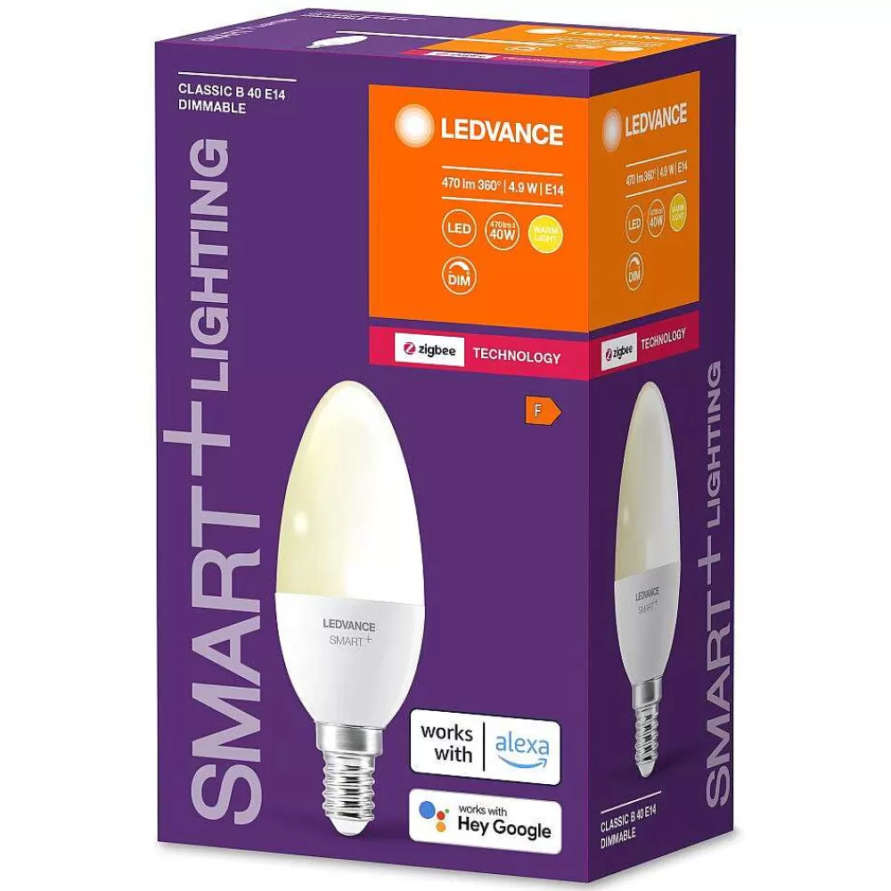 Luminaires Ledvance Ledvance Smart+ Led E14 4,9 Watt 2700 Kelvin 470 Lumen