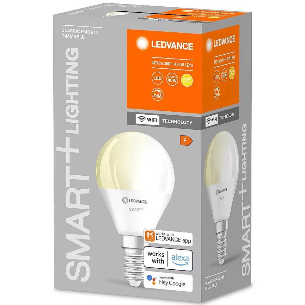 Luminaires Ledvance Ledvance Smart+ Wifi Led E14 4,9 Watt 2700 Kelvin 470 Lumen