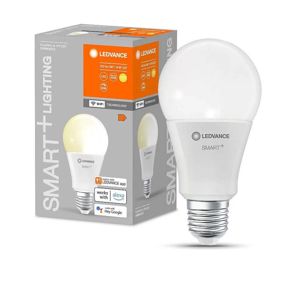 Luminaires Ledvance Ledvance Smart+ Wifi Led E27 14 Watt 2700 Kelvin 1521 Lumen