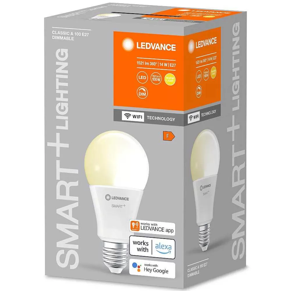 Luminaires Ledvance Ledvance Smart+ Wifi Led E27 14 Watt 2700 Kelvin 1521 Lumen