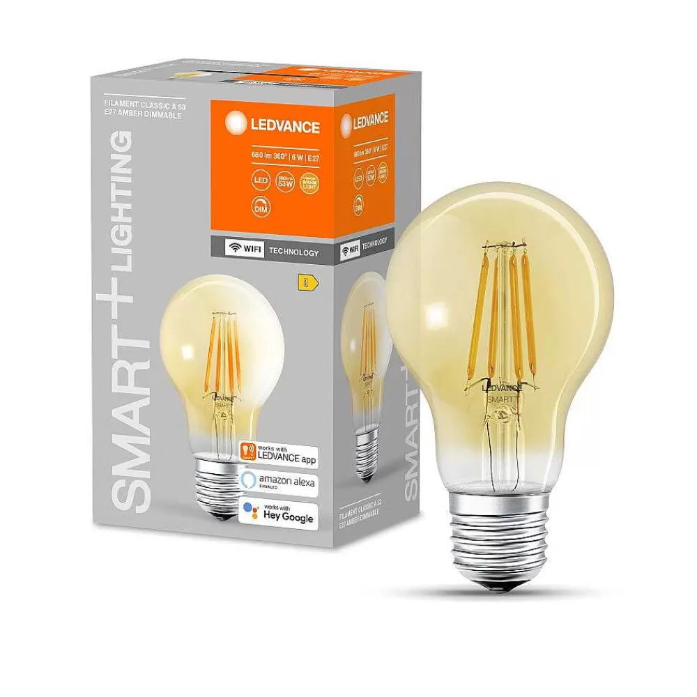 Luminaires Ledvance Ledvance Smart+ Wifi Led E27 6 Watt 2400 Kelvin 680 Lumen