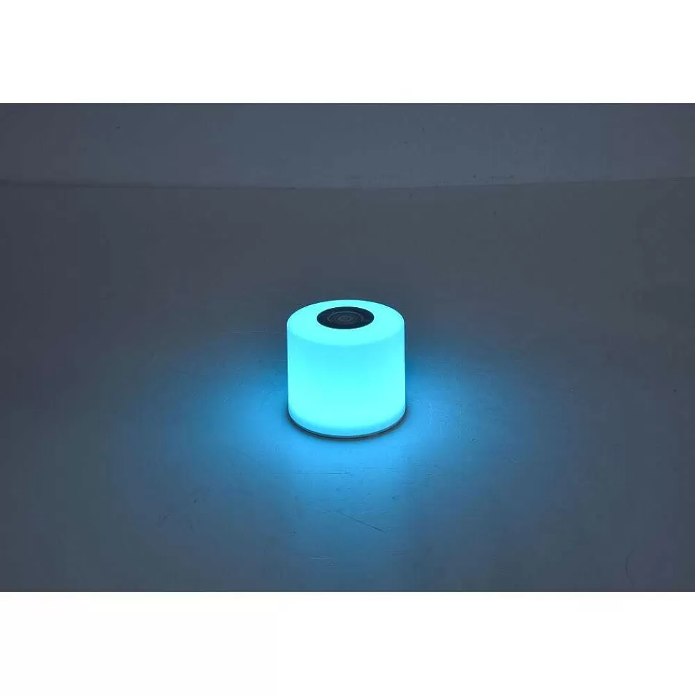 Luminaires Lutec Lot De 2 Lampes Solaires Lutec Noma Led Blanc, 2 Lumieres, Changeur De Couleurs