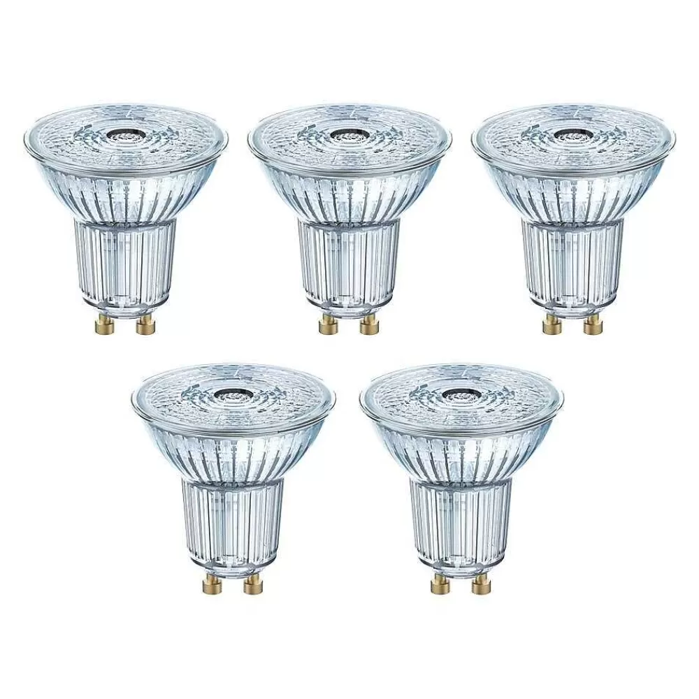 Luminaires Ledvance Osram 5X Set Led Gu10 4,3 Watt 2700 Kelvin 350 Lumen