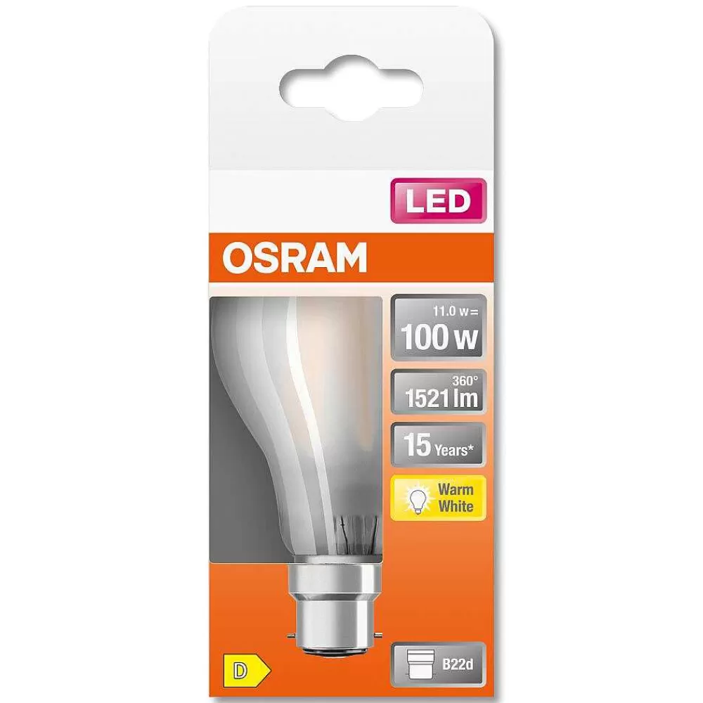 Luminaires Osram Osram Classic A Led B22D 11 Watt 2700 Kelvin 1521 Lumen