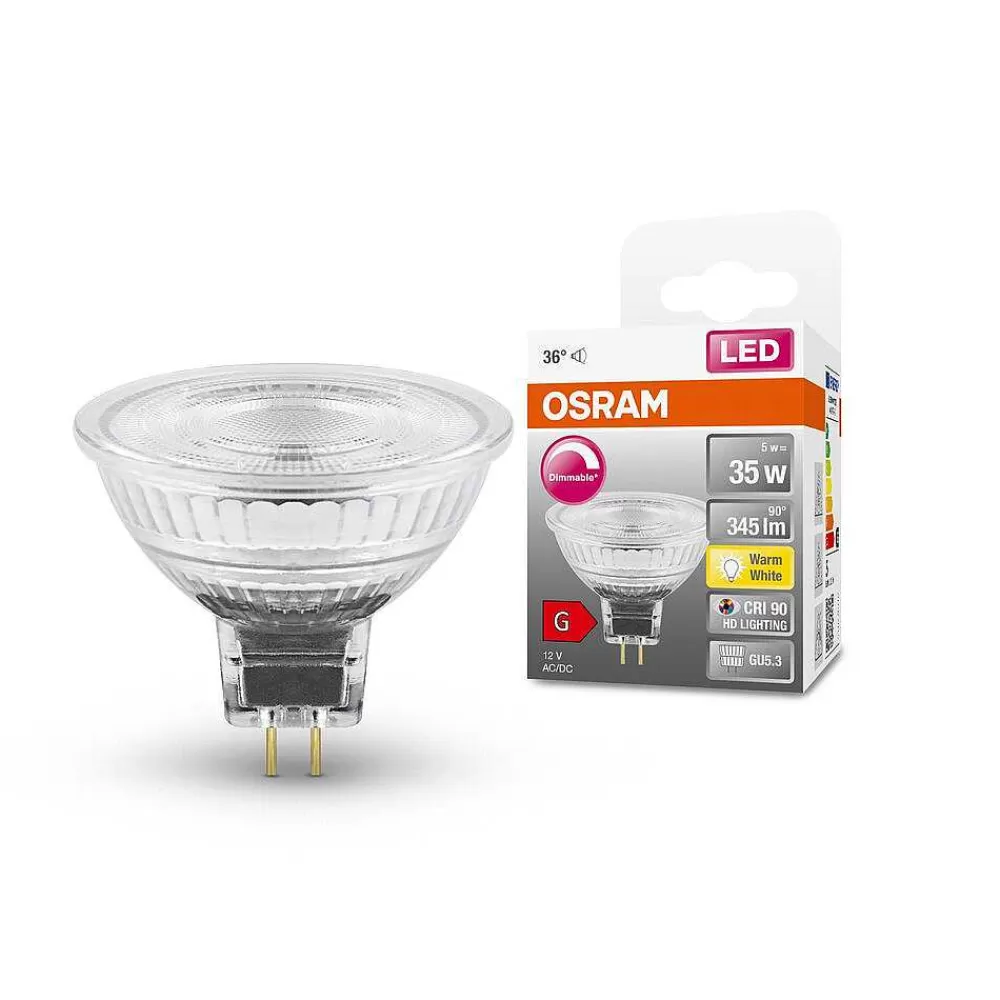 Luminaires Ledvance Osram Led Gu10 4,9 Watt 350 Lumen 2700 Kelvin