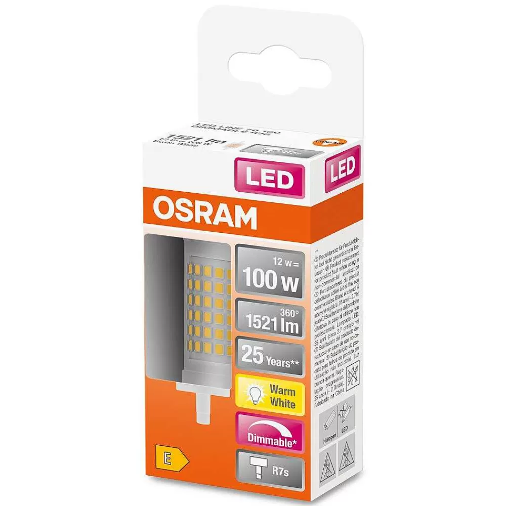 Luminaires Osram Osram Led Line R7S 12 Watt 2700 Kelvin 1521 Lumen