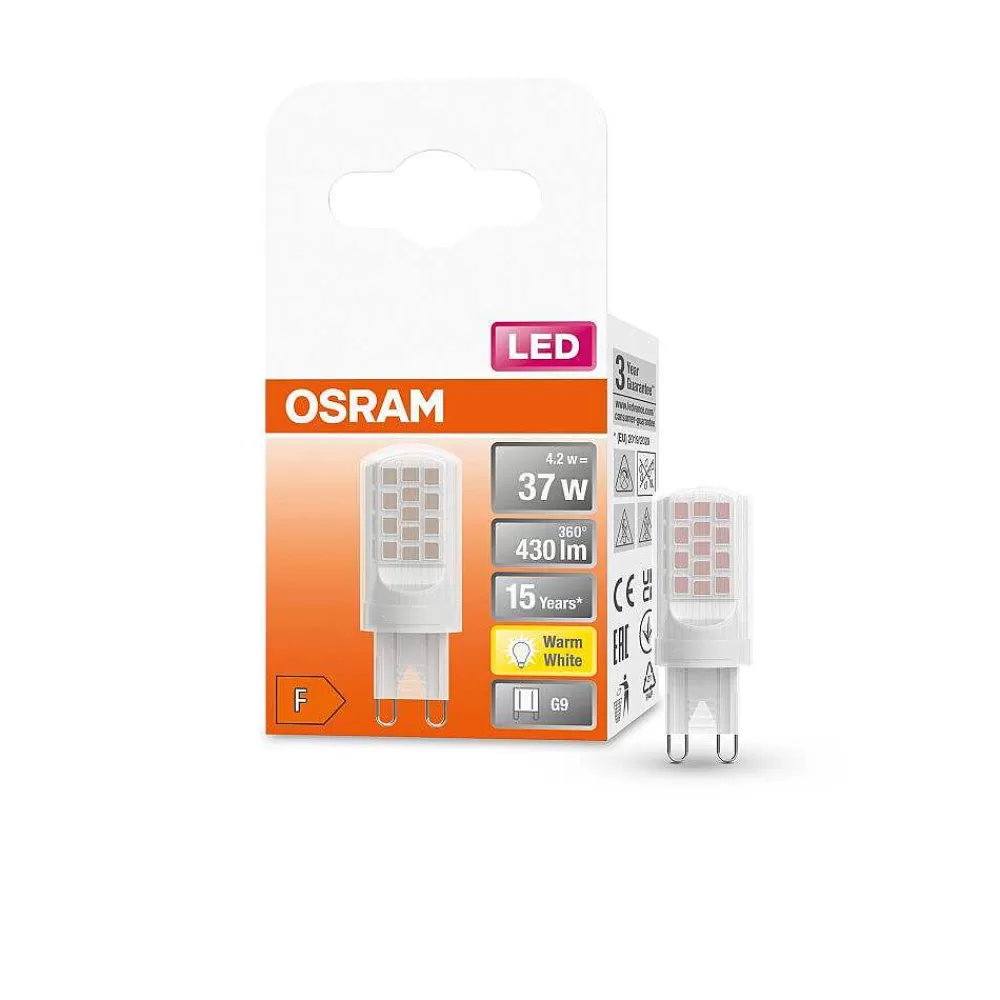 Luminaires Osram Osram Led Pin Led G9 4,2 Watt 2700 Kelvin 430 Lumen