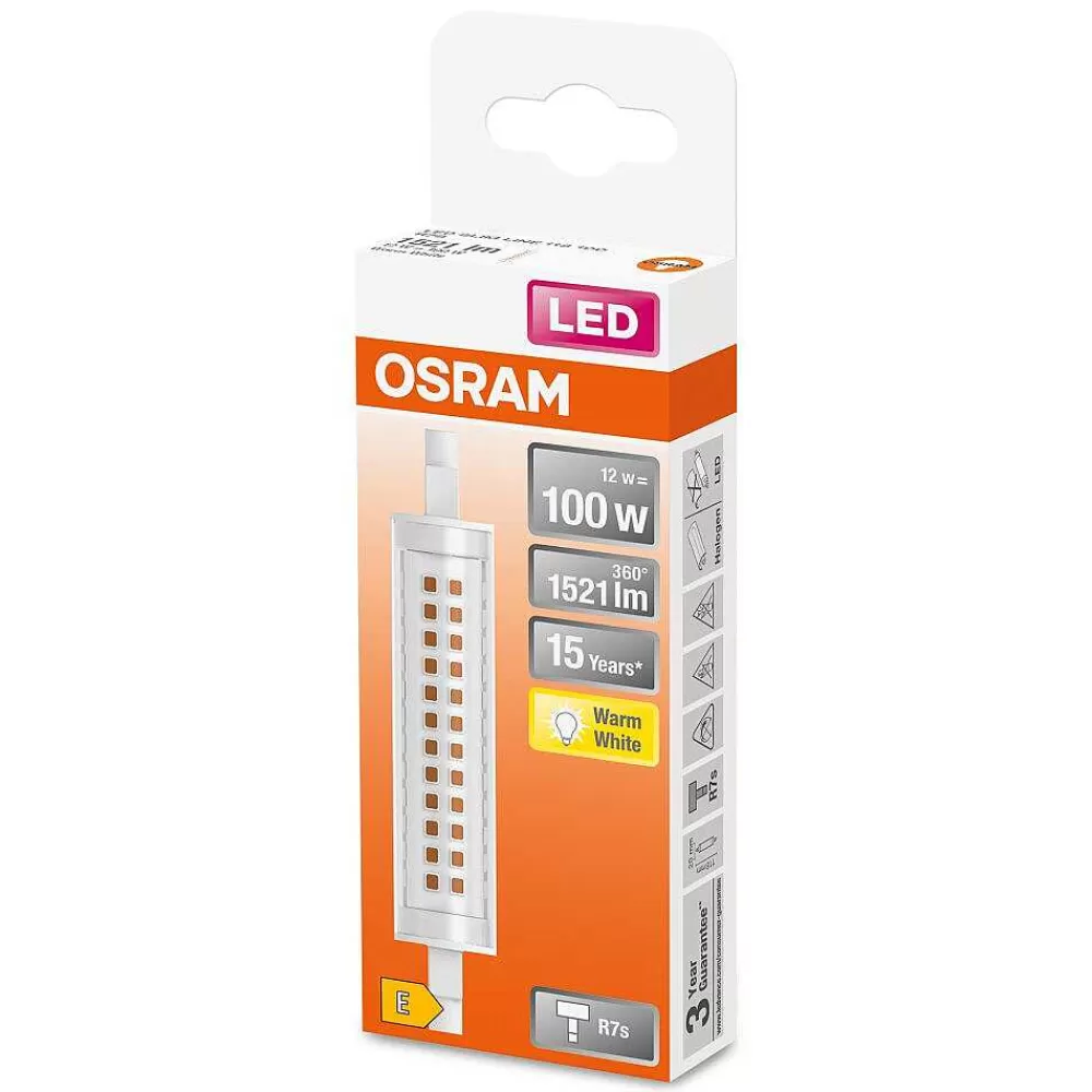 Luminaires Osram Osram Led Slim Line R7S 12 Watt 2700 Kelvin 1521 Lumen