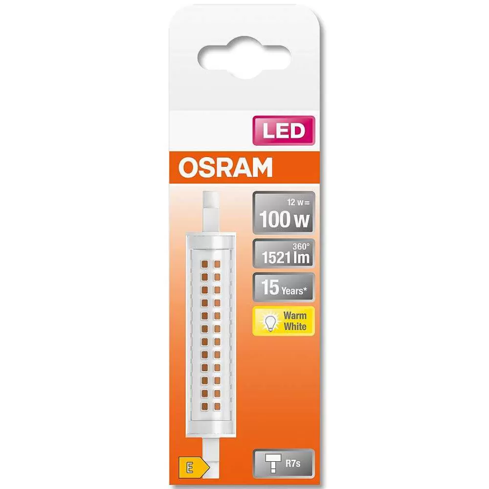 Luminaires Osram Osram Led Slim Line R7S 12 Watt 2700 Kelvin 1521 Lumen