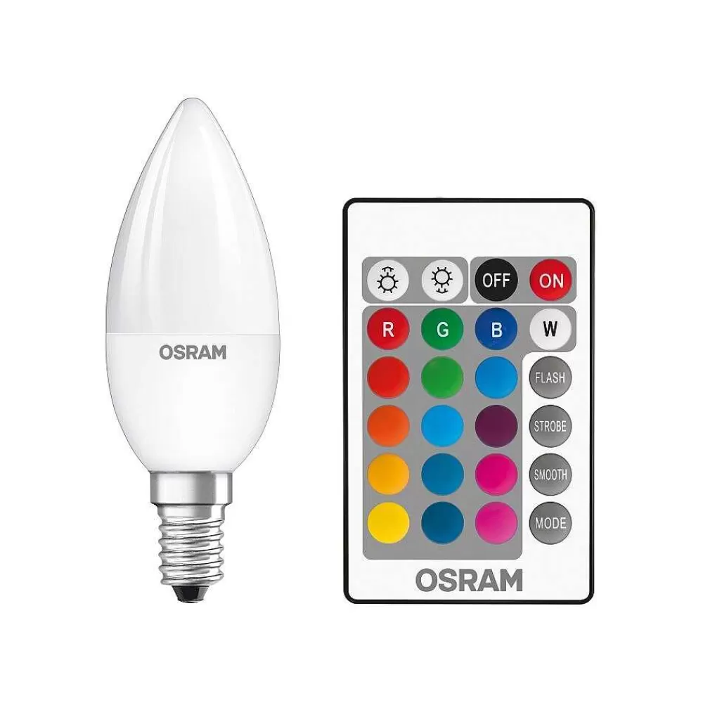 Luminaires Osram Osram Led Star E14 Rgbw 4,5 Watt