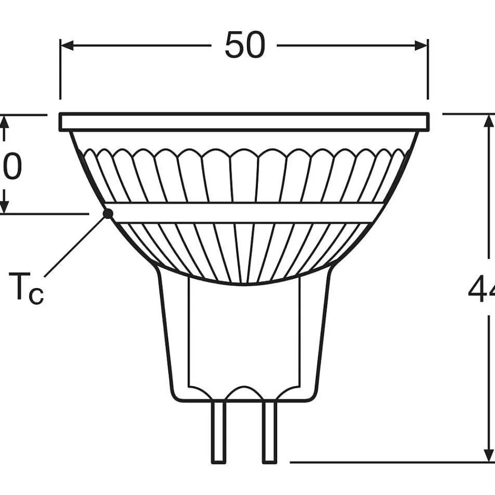 Luminaires Osram Osram Led Star Gu5.3 4,3 Watt 2700 Kelvin 396 Lumen