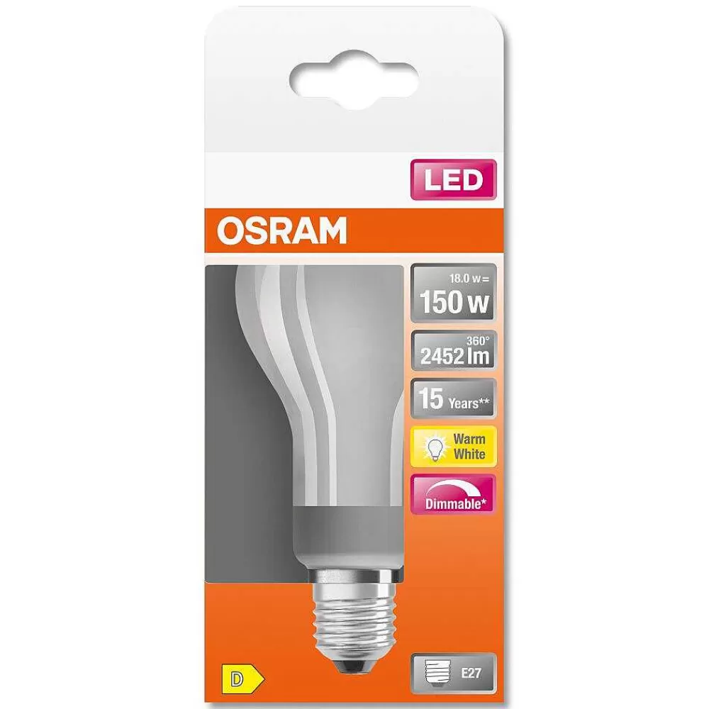 Luminaires Osram Osram Led Superstar E27 18 Watt 2700 Kelvin 2452 Lumen