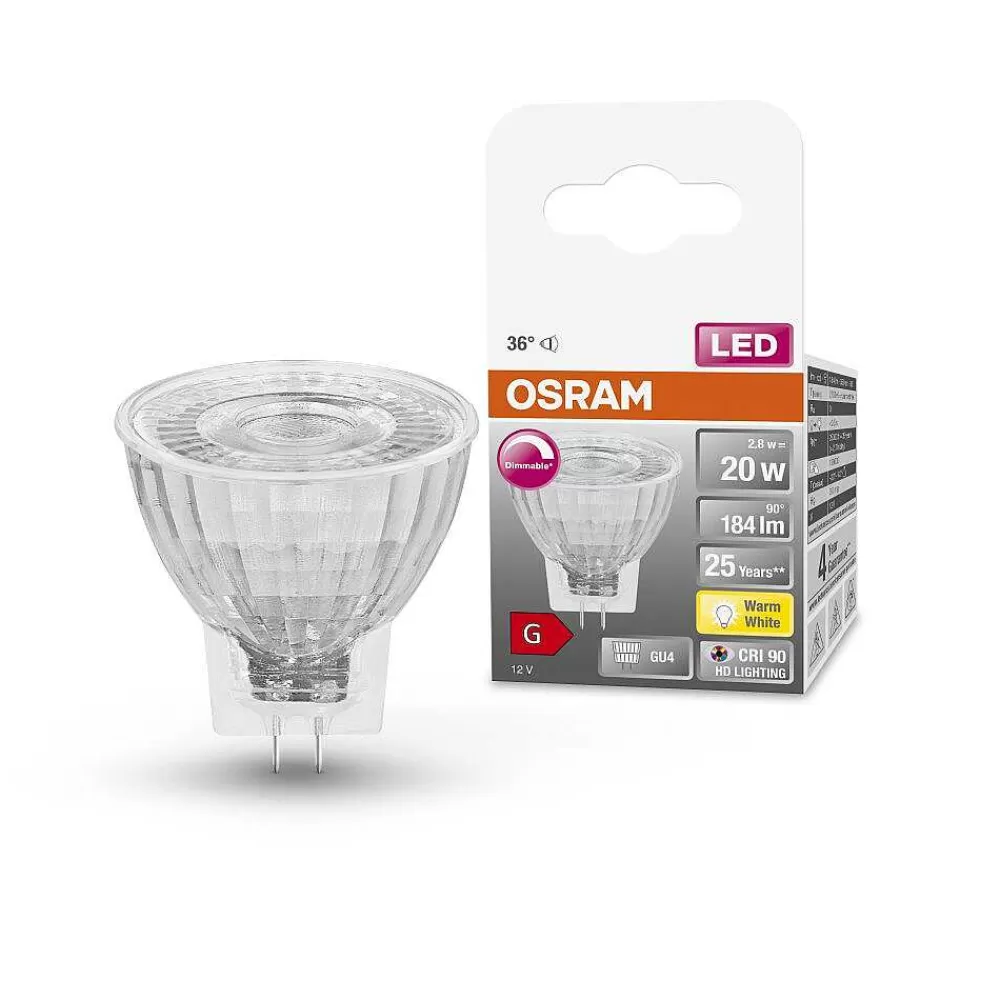 Luminaires Osram Osram Led Superstar Gu4 2,8 Watt 2700 Kelvin 184 Lumen