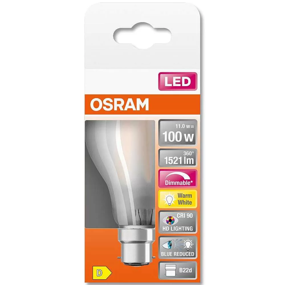 Luminaires Osram Osram Superstar Led B22D 11 Watt 2700 Kelvin 1521 Lumen