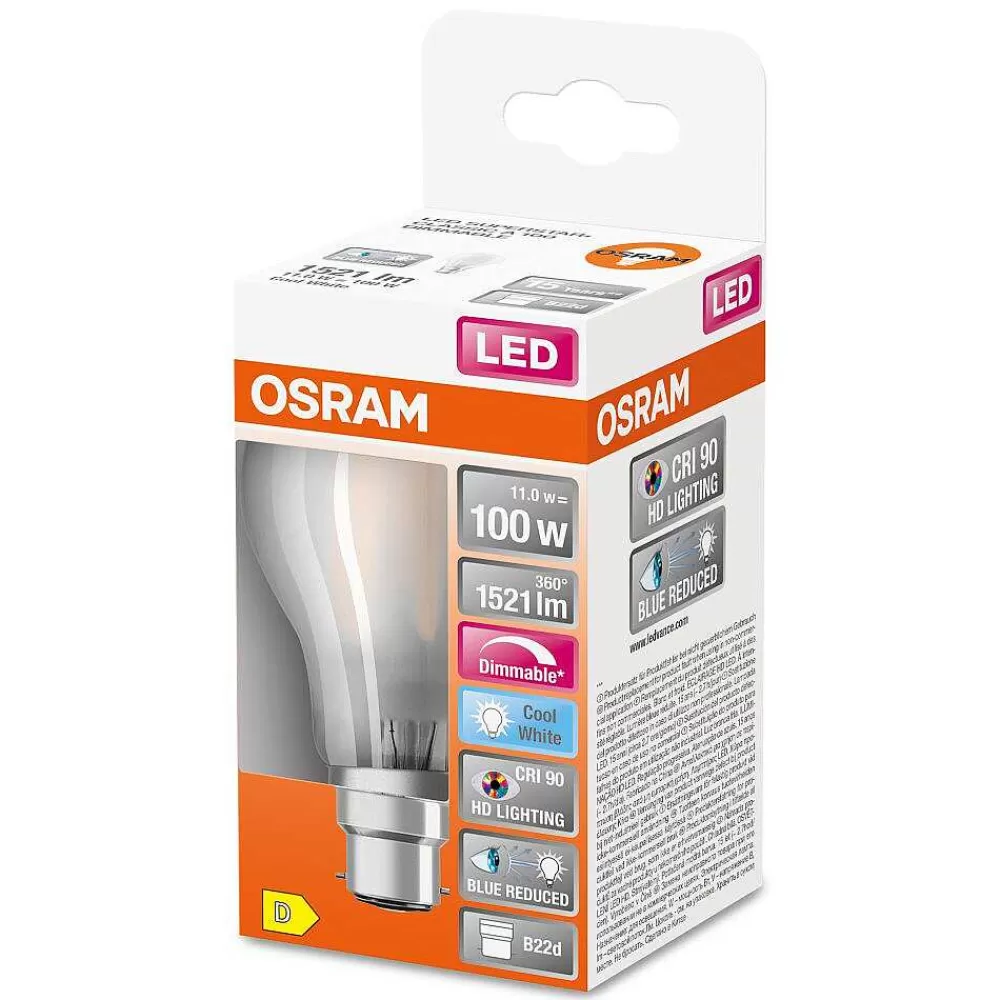Luminaires Osram Osram Superstar Led B22D 11 Watt 4000 Kelvin 1521 Lumen