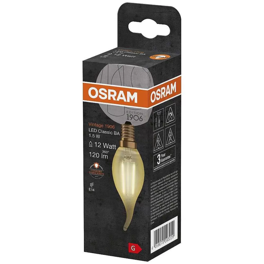 Luminaires Osram Osram Vintage 1906® Led E14 1,5 Watt 2400 Kelvin 120 Lumen