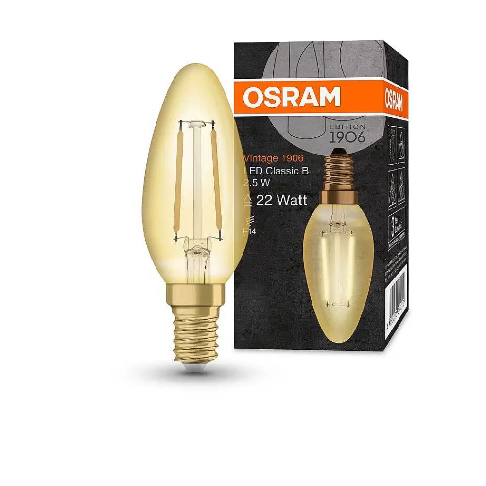 Luminaires Osram Osram Vintage 1906® Led E14 2,5 Watt 2400 Kelvin 220 Lumen