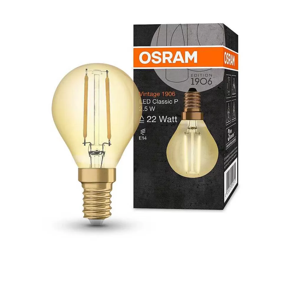 Luminaires Osram Osram Vintage 1906® Led E14 2,5 Watt 2400 Kelvin 220 Lumen