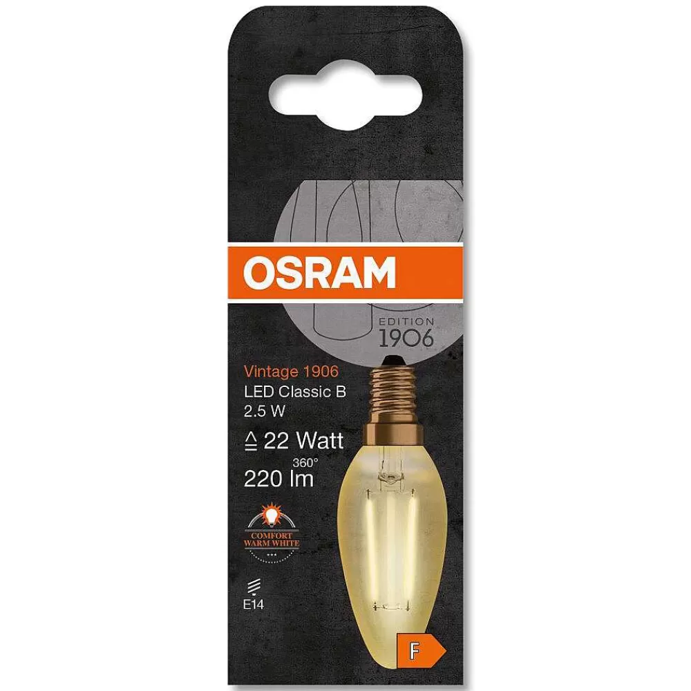 Luminaires Osram Osram Vintage 1906® Led E14 2,5 Watt 2400 Kelvin 220 Lumen