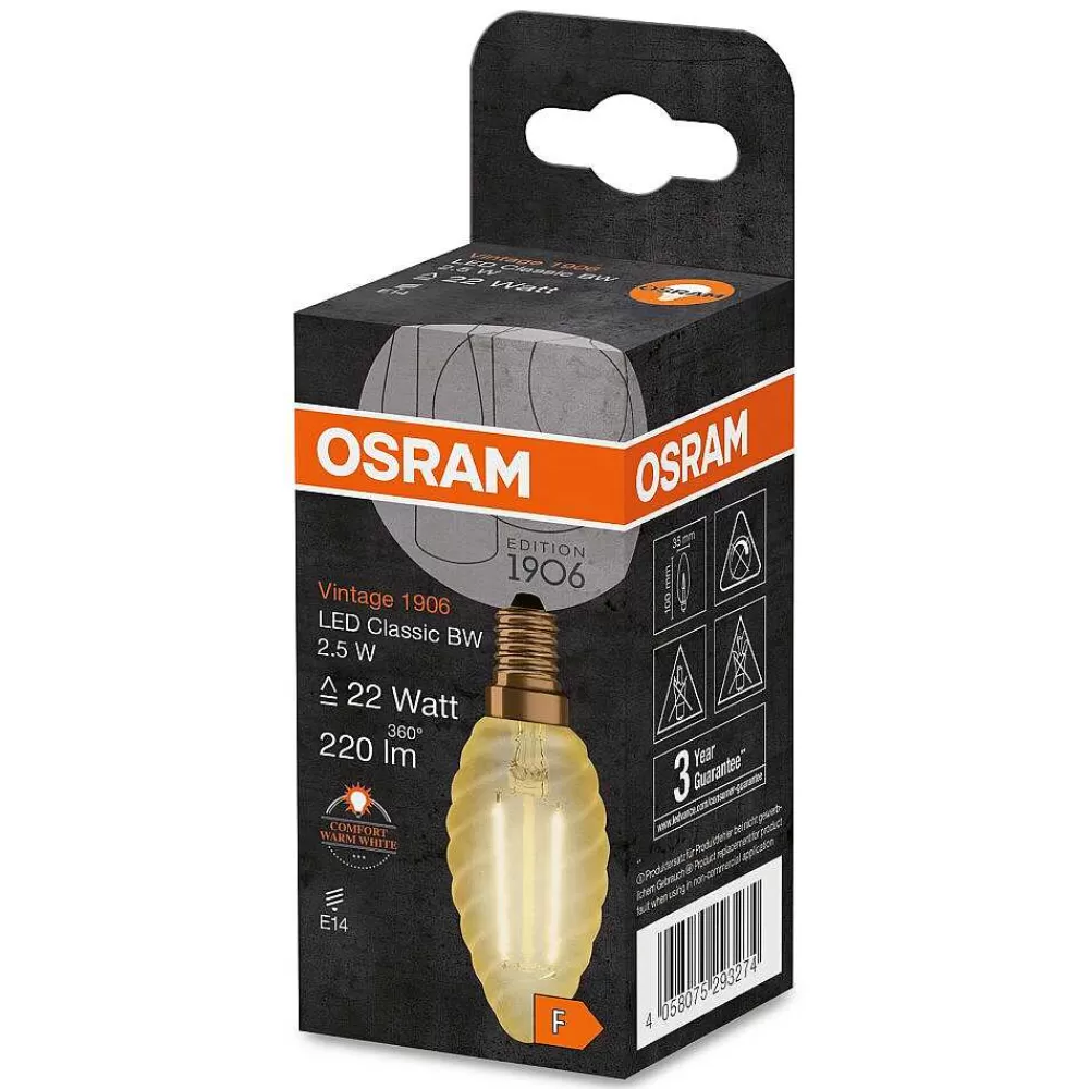 Luminaires Osram Osram Vintage 1906® Led E14 2,5 Watt 2400 Kelvin 220 Lumen