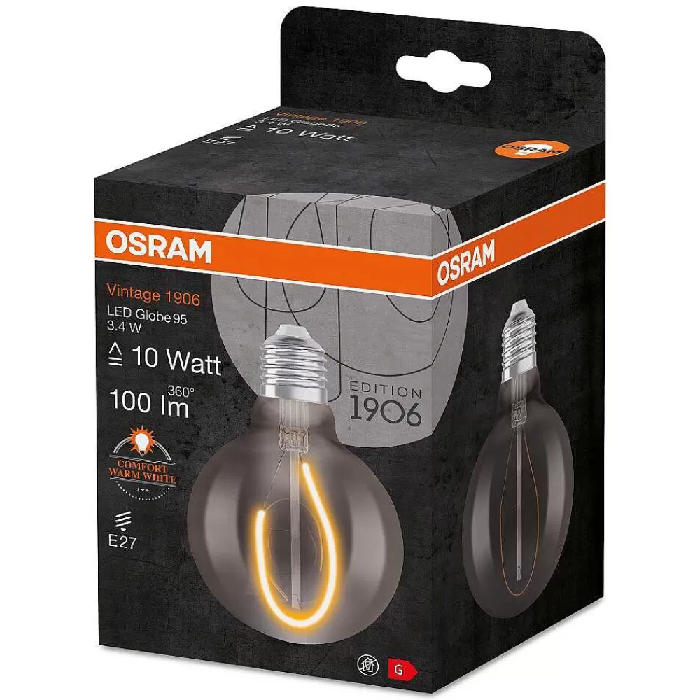 Luminaires Osram Osram Vintage 1906® Led E27 3,4 Watt 1800 Kelvin 100 Lumen