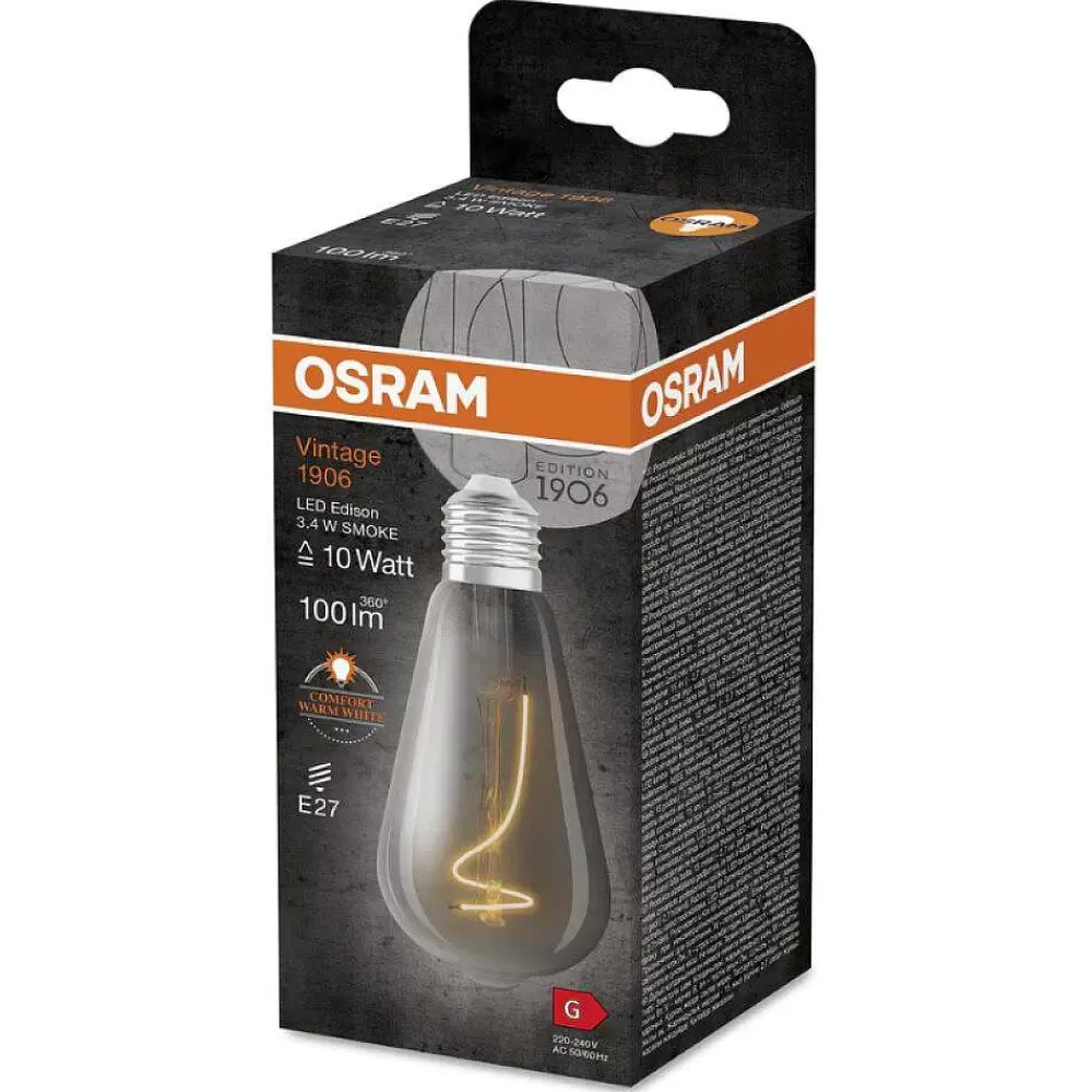 Luminaires Osram Osram Vintage 1906® Led E27 3,4 Watt 1800 Kelvin 100 Lumen