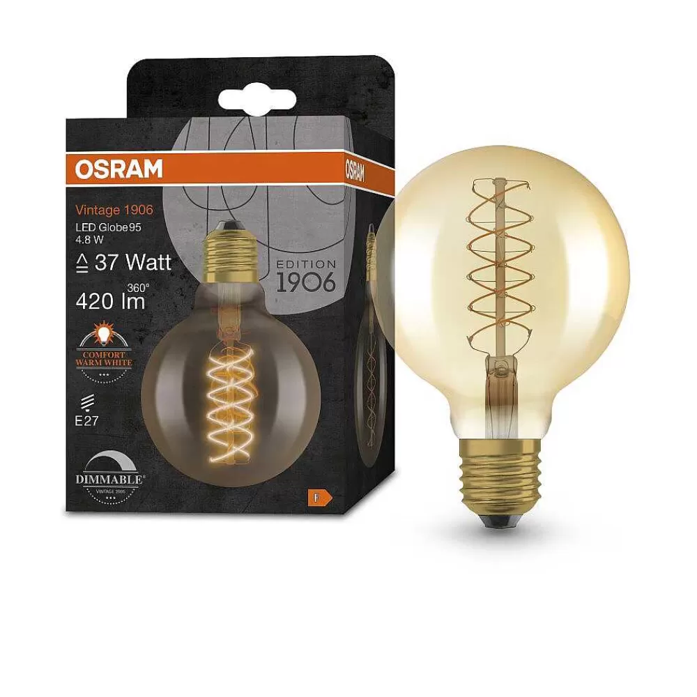 Luminaires Osram Osram Vintage 1906® Led E27 4,8 Watt 2200 Kelvin 420 Lumen