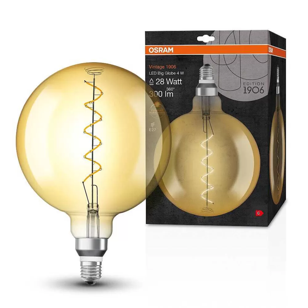 Luminaires Osram Osram Vintage 1906® Led E27 4 Watt 2000 Kelvin 300 Lumen