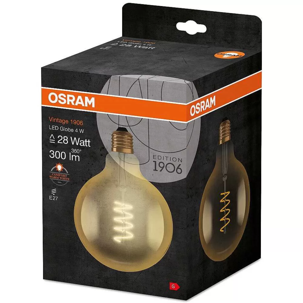 Luminaires Osram Osram Vintage 1906® Led E27 4 Watt 2000 Kelvin 300 Lumen