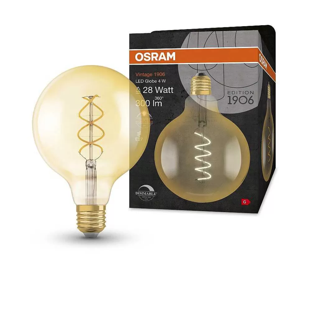 Luminaires Osram Osram Vintage 1906® Led E27 4 Watt 2000 Kelvin 300 Lumen