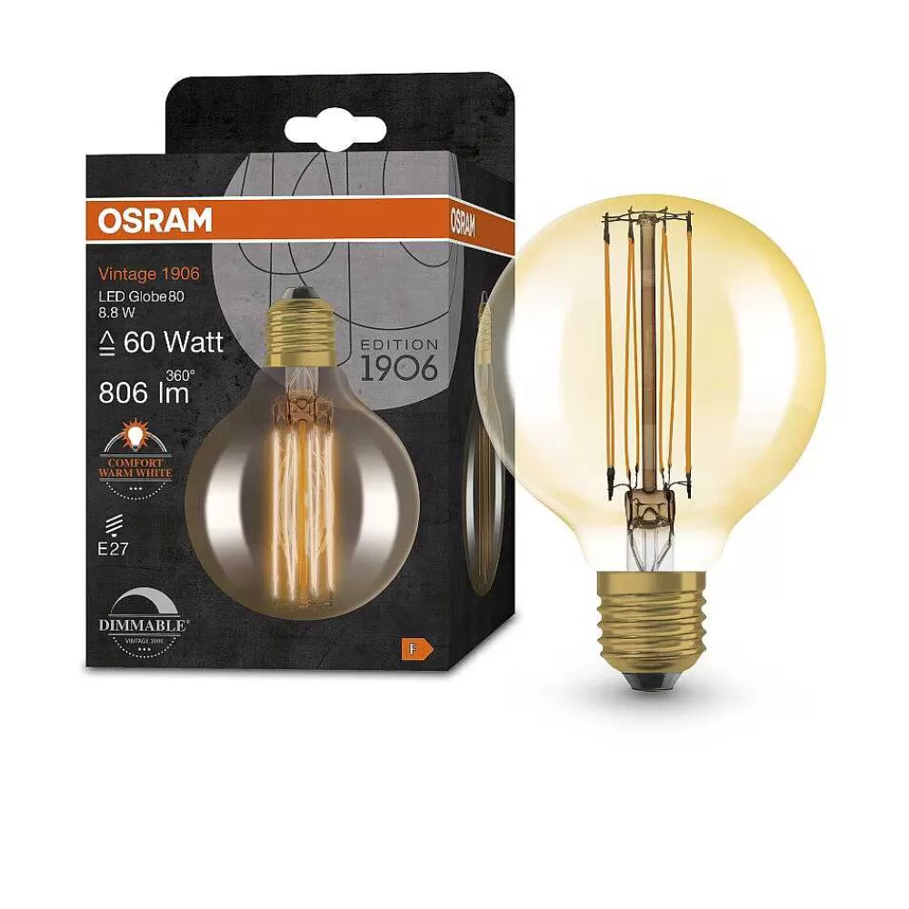 Luminaires Osram Osram Vintage 1906® Led E27 8,8 Watt 2200 Kelvin 806 Lumen