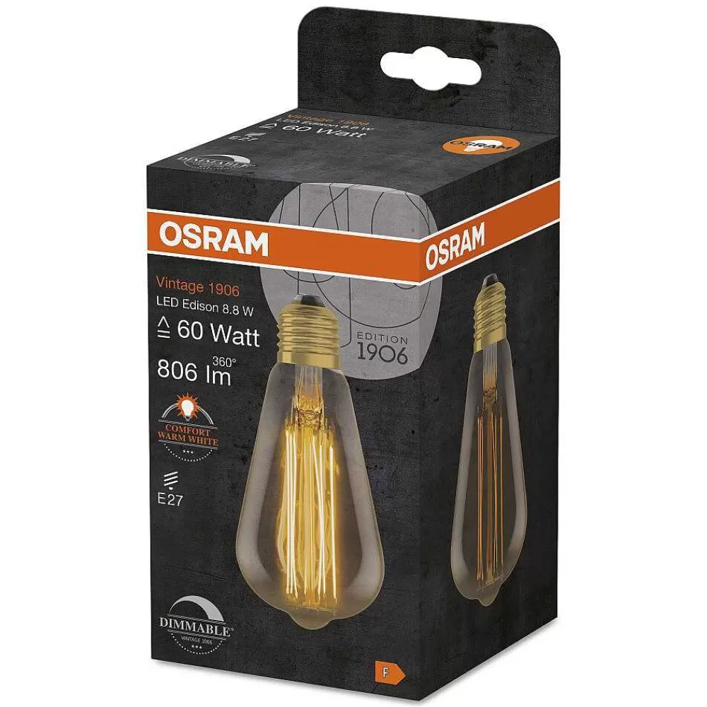 Luminaires Osram Osram Vintage 1906® Led E27 8,8 Watt 2200 Kelvin 806 Lumen