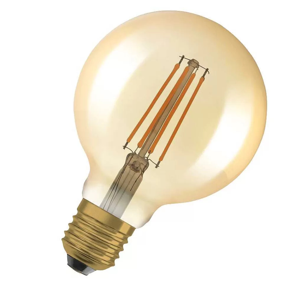 Luminaires Osram Osram Vintage 1906 Lot De 2 Led E27 6,5 Watt 2400 Kelvin 725 Lumen