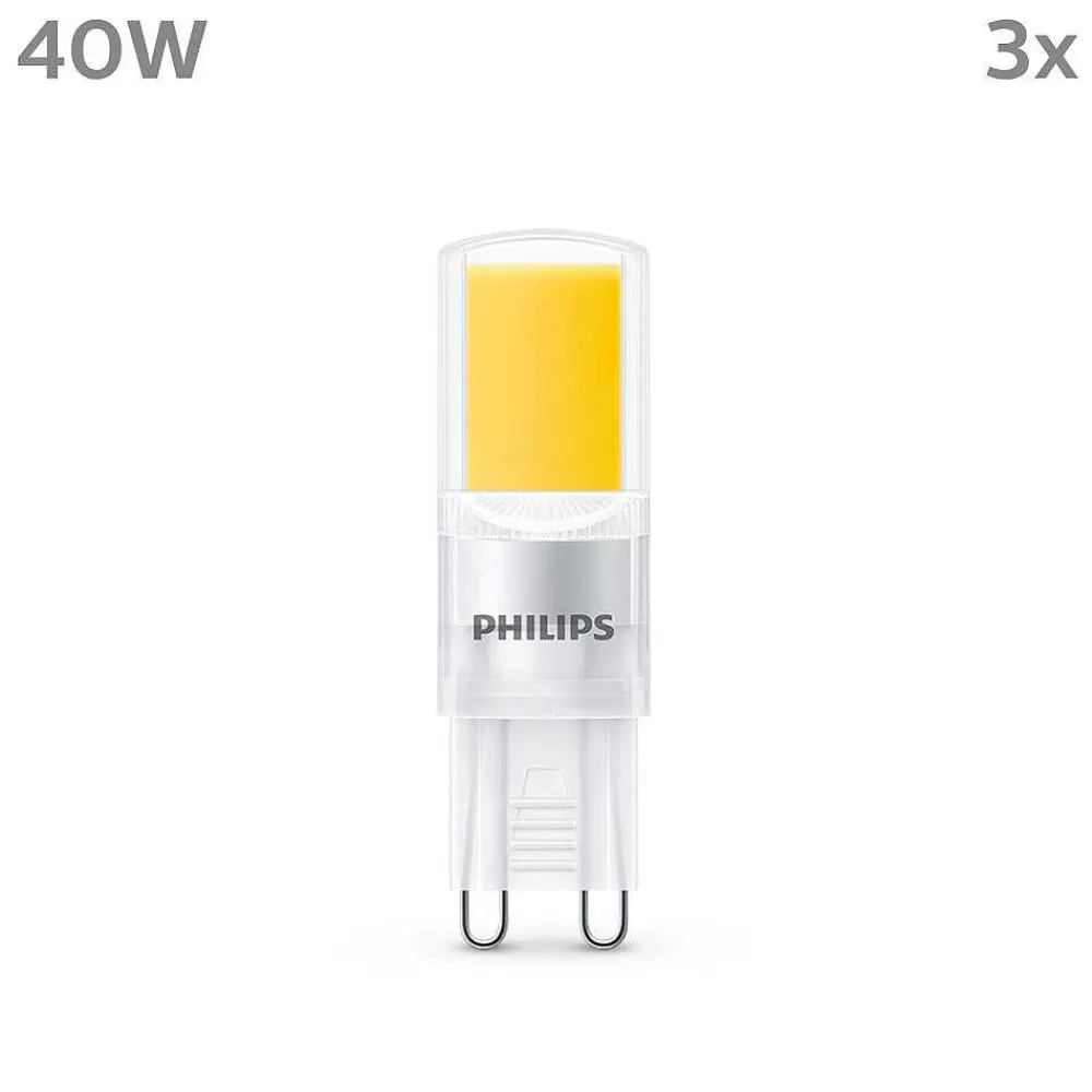 Luminaires Philips Philips Bulb 3Pcs Set Led Gu9 3,2 Watt 2700 Kelvin 400 Lumen