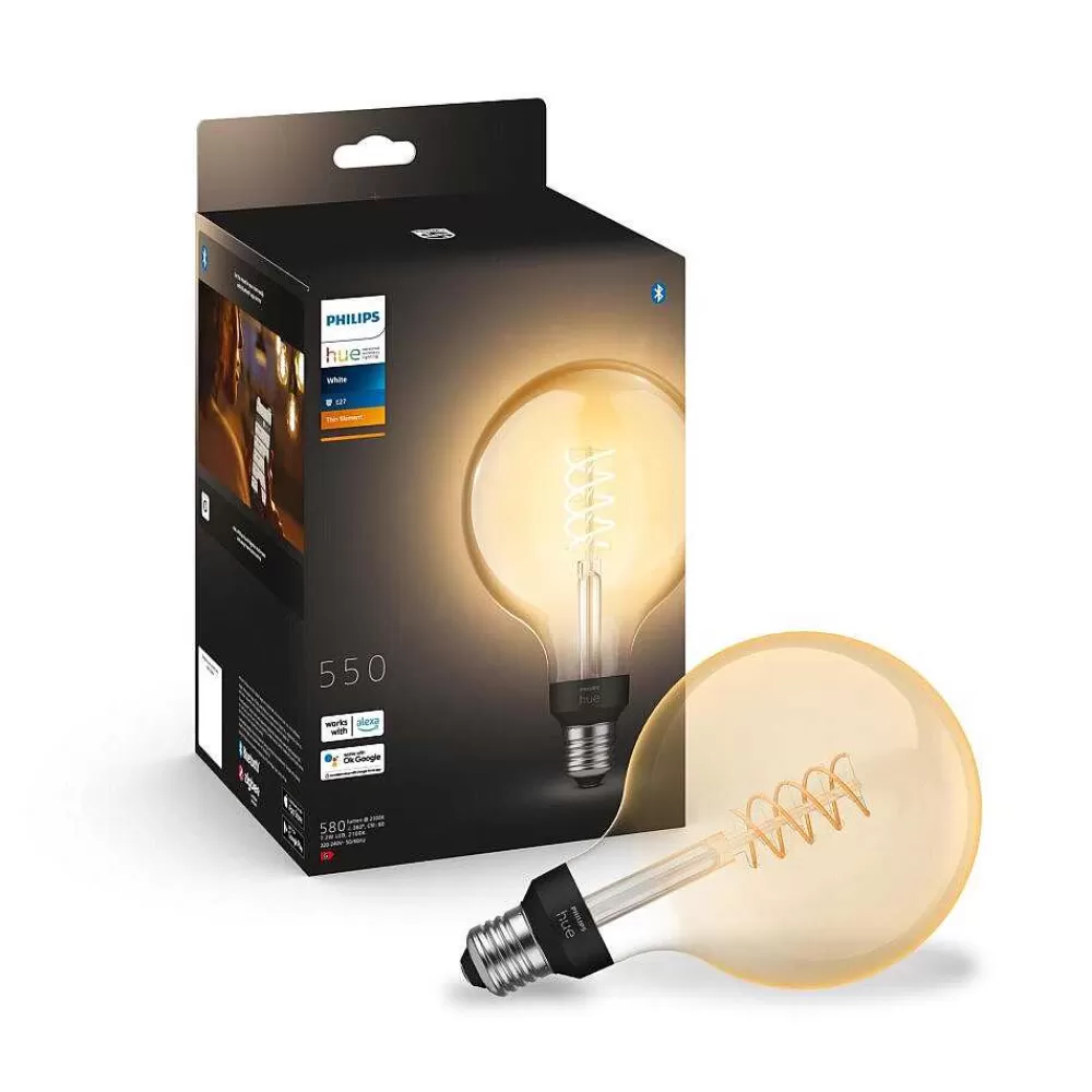 Luminaires Philips Philips Hue E27 Led 7 Watts 2100 Kelvin 550 Lumens