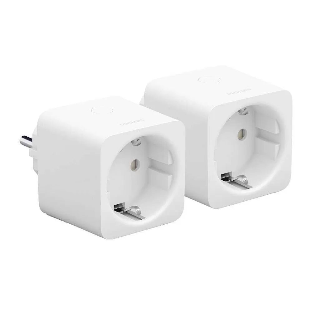 Luminaires Philips Philips Hue Lot De 2 Prises Smartplug Blanc