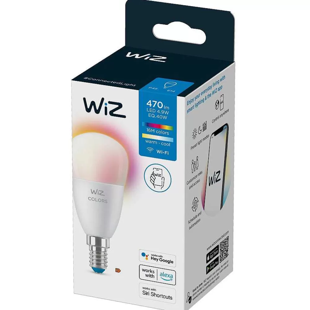 Luminaires Philips Philips Wiz Led E14 4,9 Watt 2200-6500 Kelvin 470 Lumen