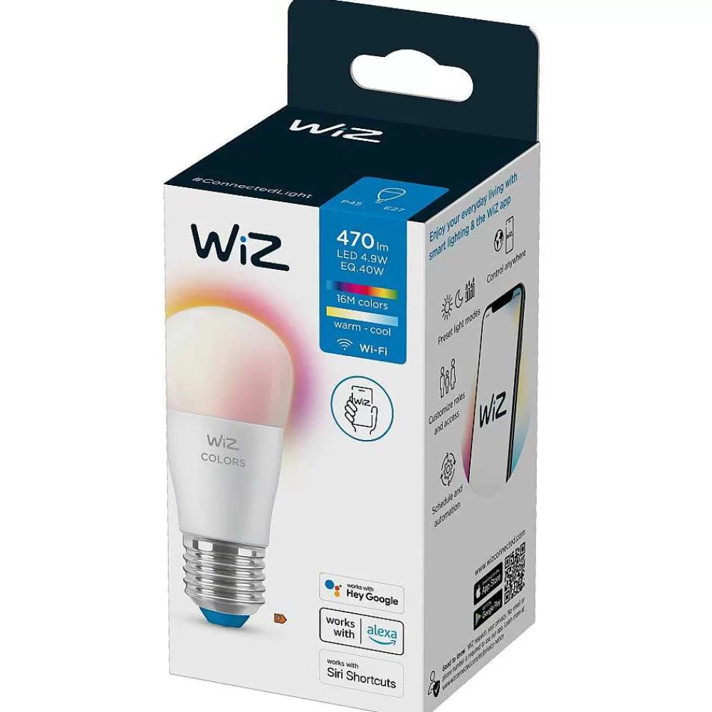 Luminaires Philips Philips Wiz Led E27 4,9 Watt 2200-6500 Kelvin 470 Lumen