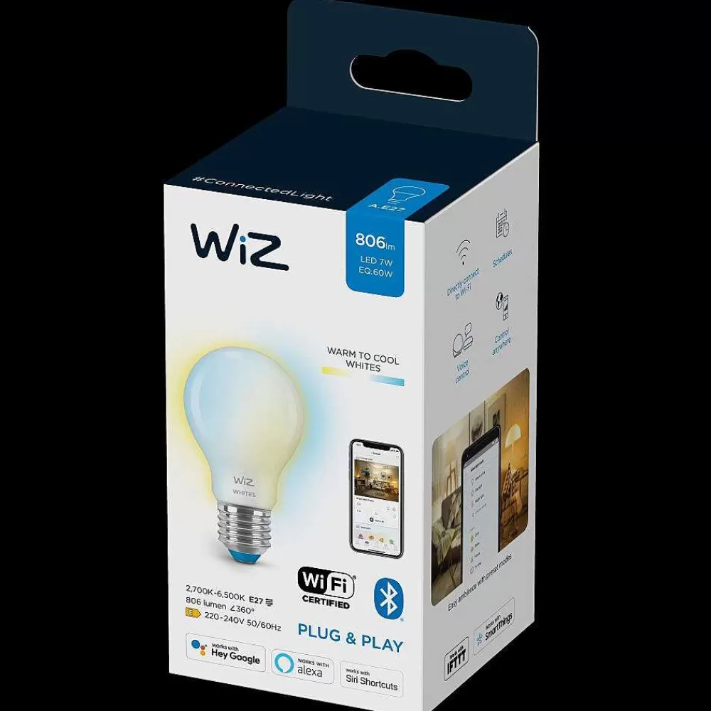 Luminaires Philips Philips Wiz Led E27 7 Watt 2200-6500 Kelvin 806 Lumen
