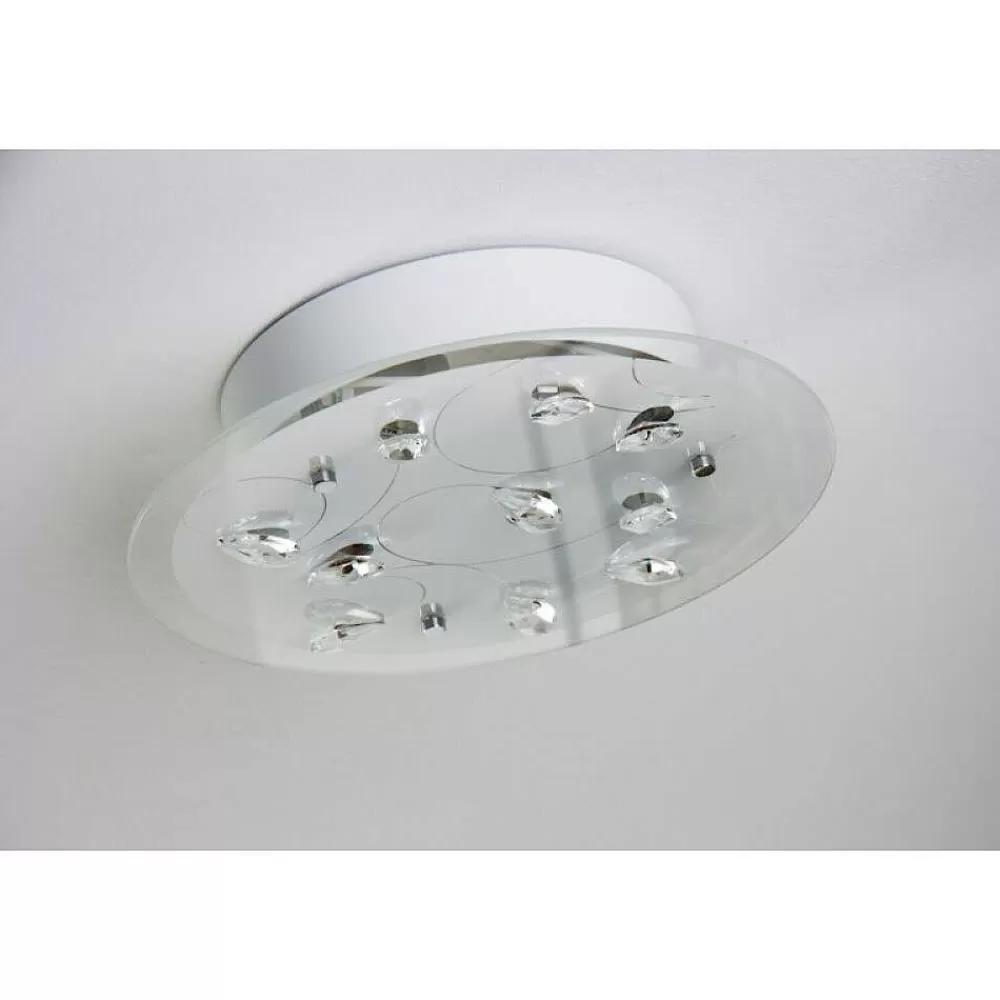 Luminaires Globo Lighting Plafonnier 2Flg. Blanc, 2 Lumieres