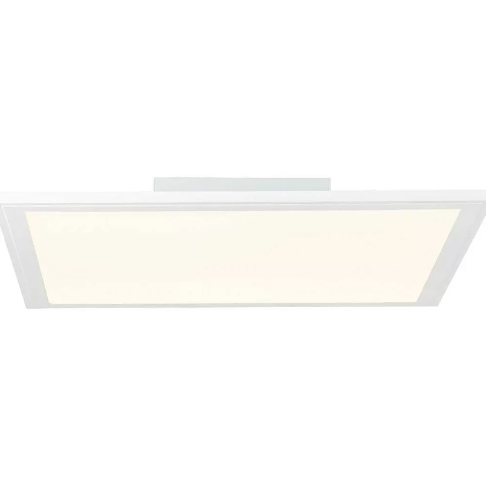 Luminaires Brilliant Plafonnier Brilliant Atira Led Blanc, 1 Lumiere, Telecommandes, Changeur De Couleurs