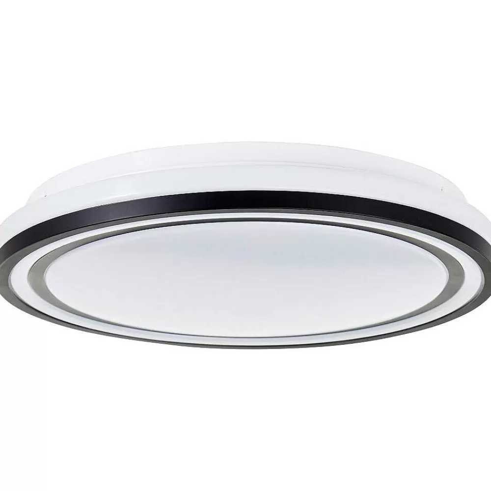 Luminaires Brilliant Plafonnier Brilliant Cloe Led Blanc, 1 Lumiere, Telecommandes