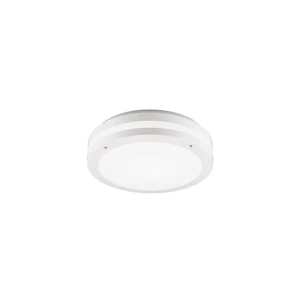 Luminaires Reality Plafonnier D'Exterieur Reality Kendal Led Blanc, 1 Lumiere