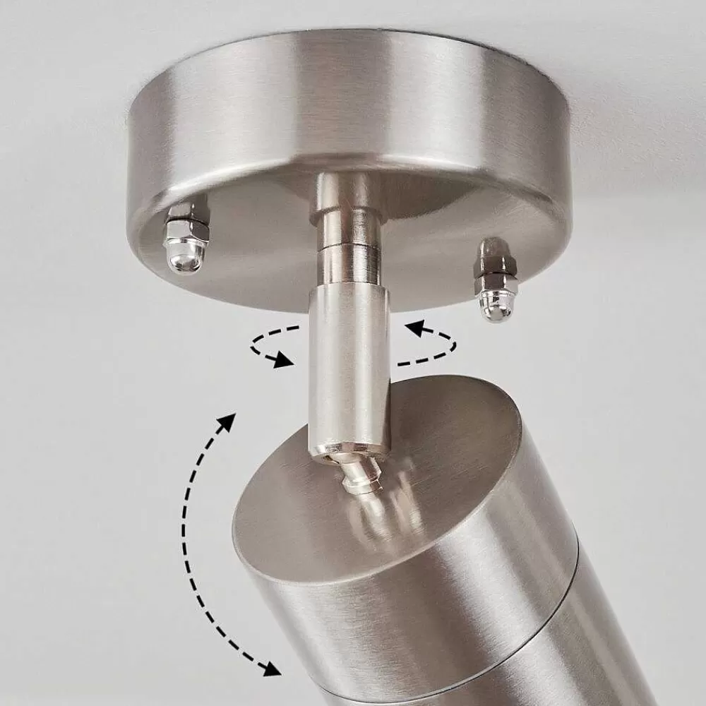 hofstein Plafonnier Exterieur Corneda Acier Inoxydable, 1 Lumiere