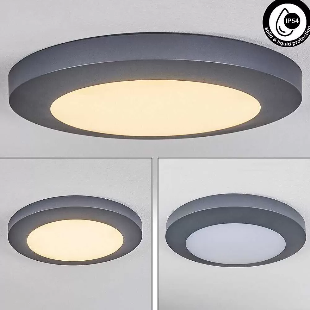 hofstein Plafonnier Exterieur Durivier Led Anthracite, 1 Lumiere