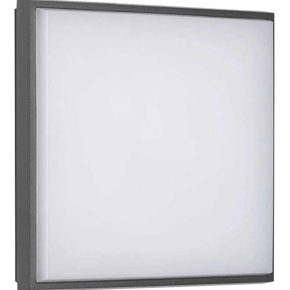 Luminaires LCD Plafonnier Exterieur Lcd Typ 5060 Led Noir, 1 Lumiere