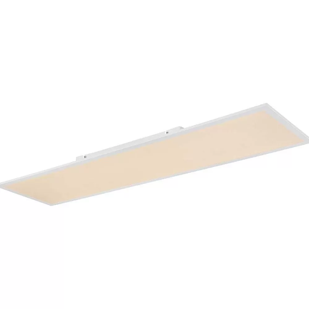 Luminaires Globo Lighting Plafonnier Globo Doro Led Blanc, 2 Lumieres, Telecommandes, Changeur De Couleurs